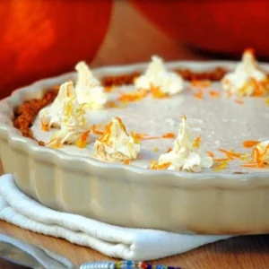 Pumpkin cheesecake